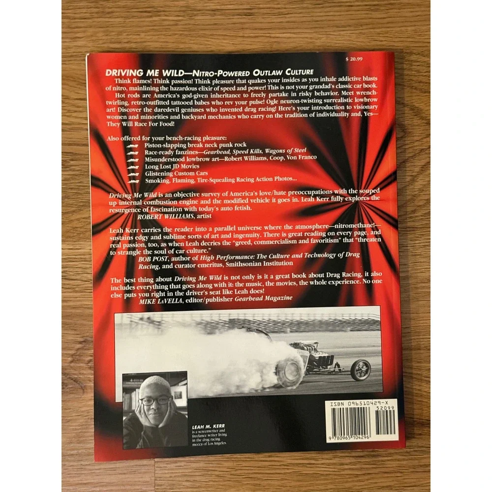 🔥 Driving Me Wild Nitro Powered Outlaw Culture Hot Rods Book Like New